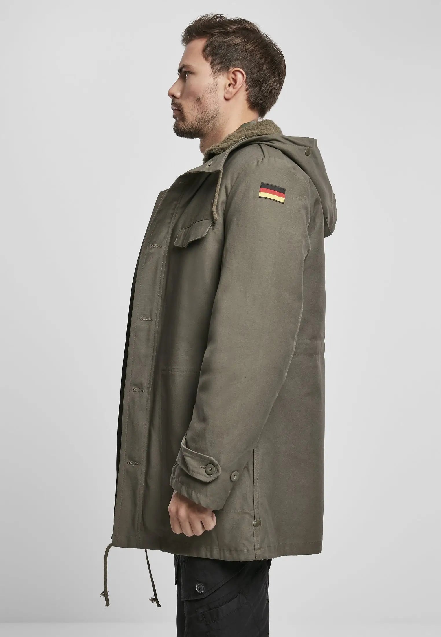 Bw Parka (german Military Jacket) Jacket Heavy - Brandit