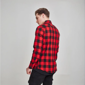 Checked Flanell Shirt - Urban Classics