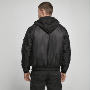 Hooded Ma1 Bomber Jacket Winter - Brandit