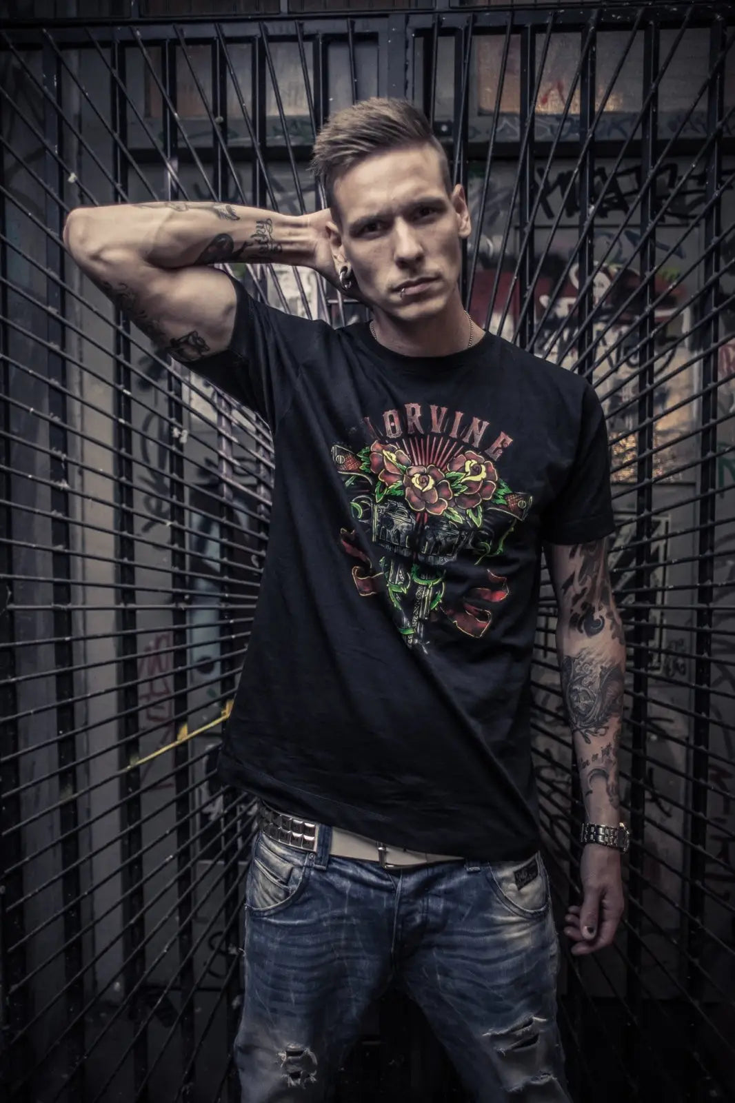 Oldschool Tattoo Guns T-shirt - Norvine