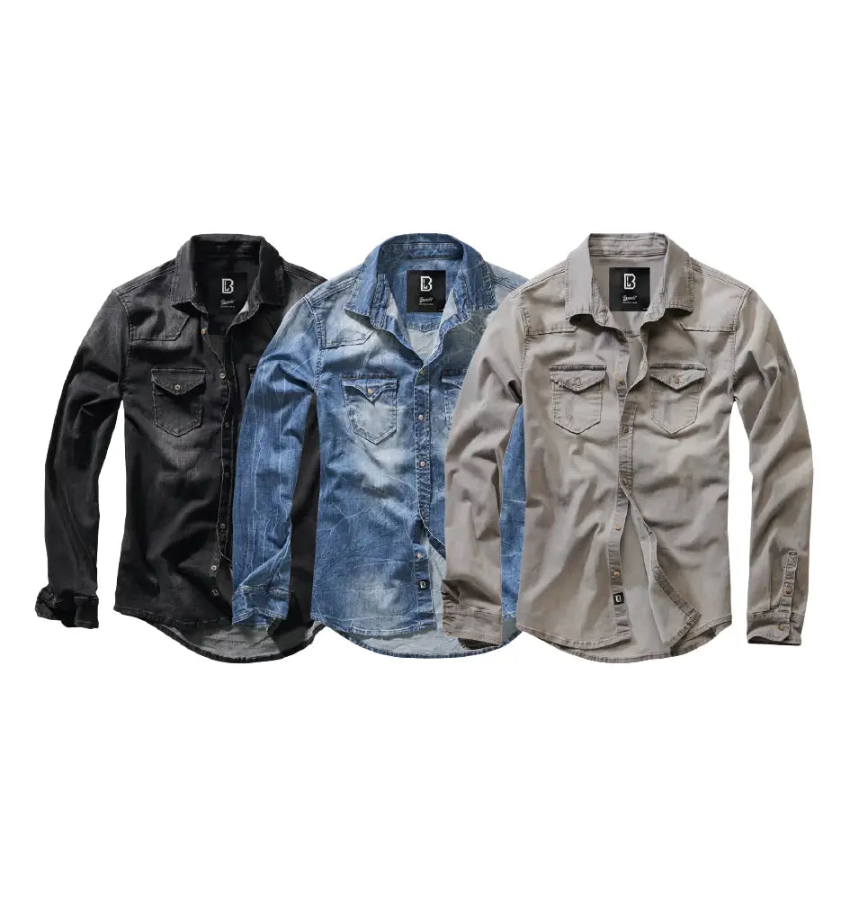 Riley Denim Shirt - Brandit