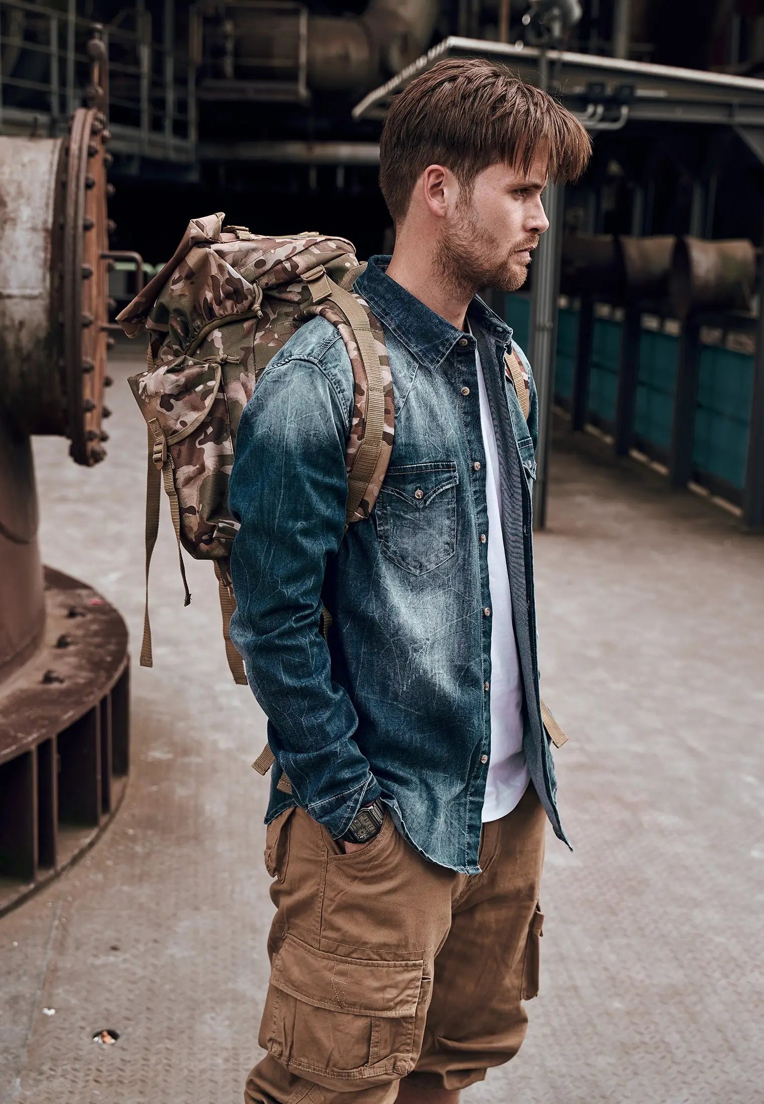 Riley Denim Shirt - Brandit