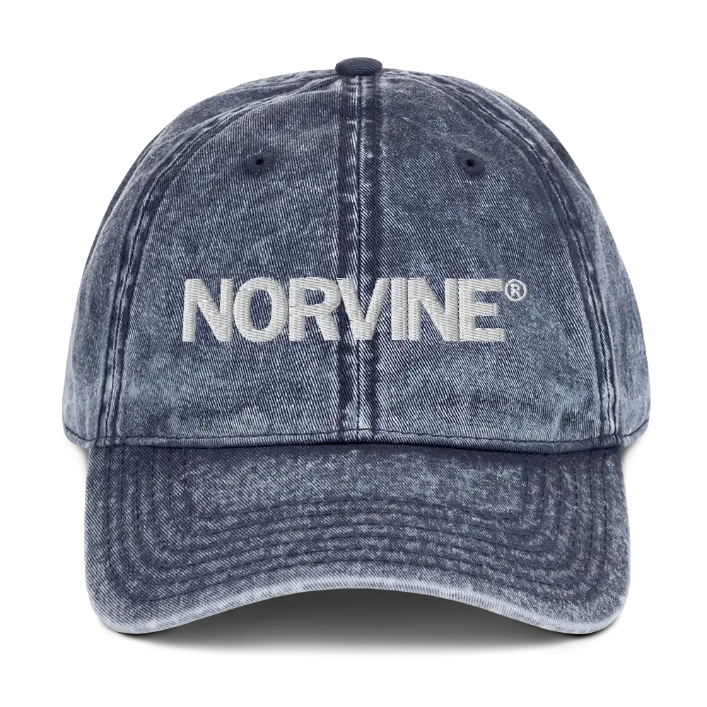 Vintage Cotton Twill Cap Headwear - Norvine